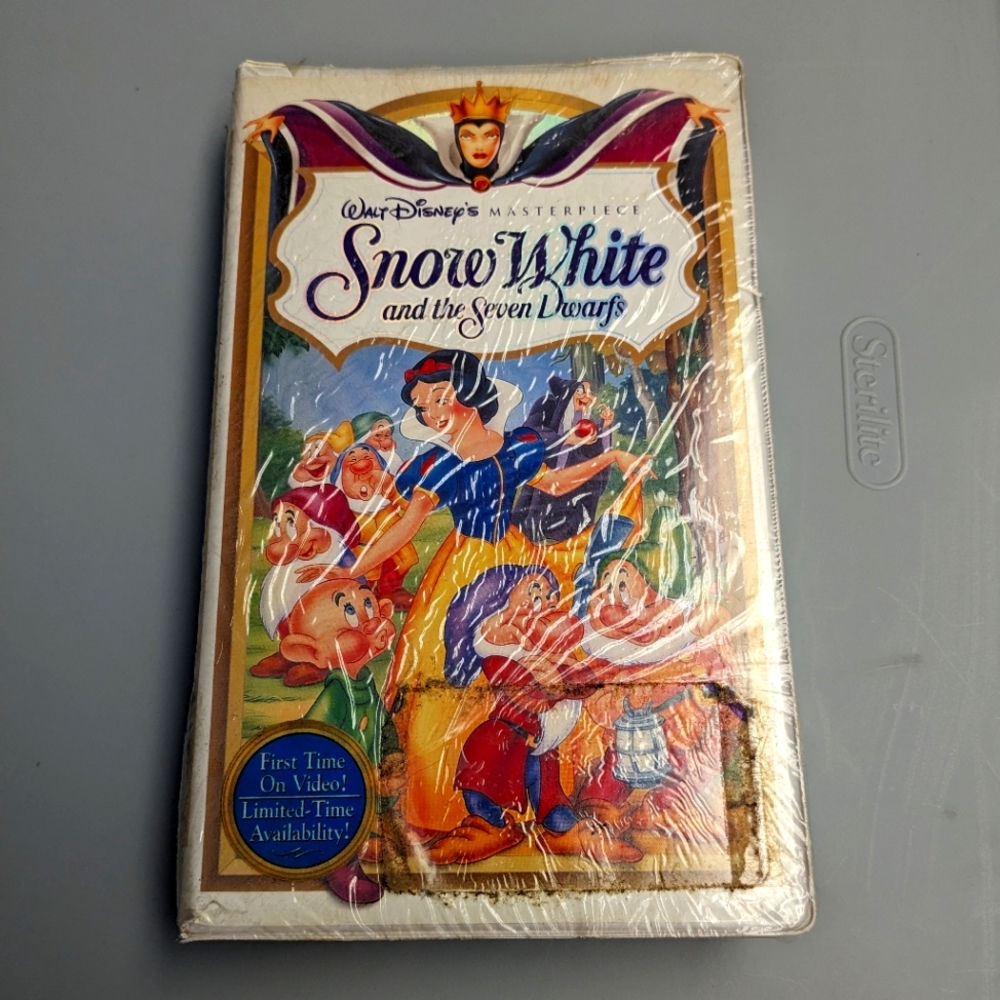 Vintage Disney's Snow White Unopened VHS